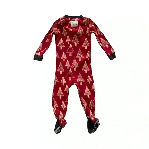 Burt’s Bees Christmas Sleeper 6-9M - Picture 2 of 3